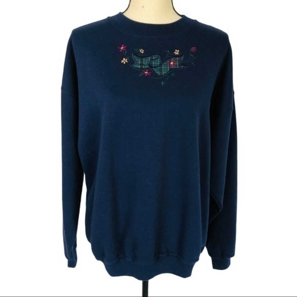 Vintage 80s Northern Reflections Blue Sweatshirt Size M